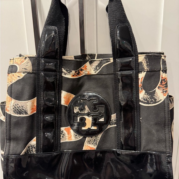 Tory Burch The Ella Tote Handbag Shoulder Bag Small - Picture 1 of 10